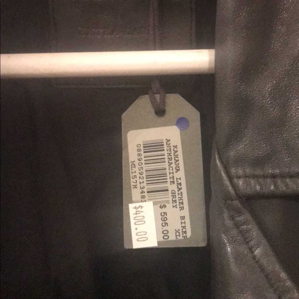 All saints Men’s leather biker jacket !